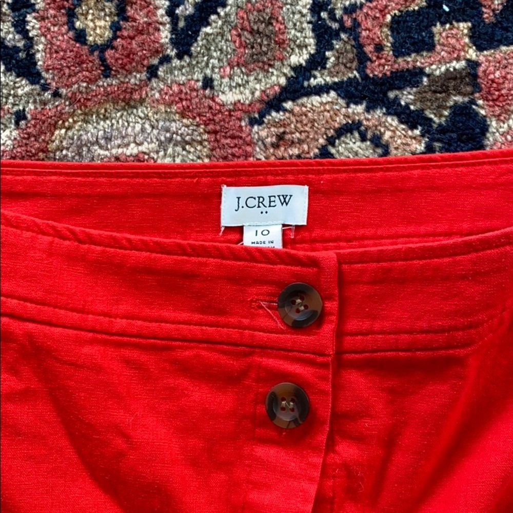 NWOT J. Crew Midi Skirt